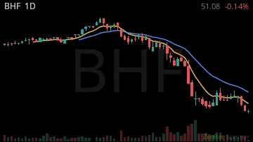 BHF daily chart