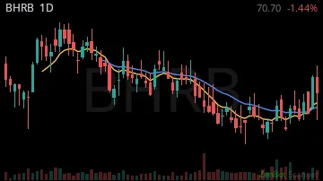 BHRB daily chart