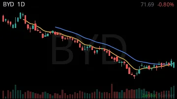 BYD daily chart