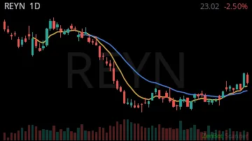 REYN daily chart