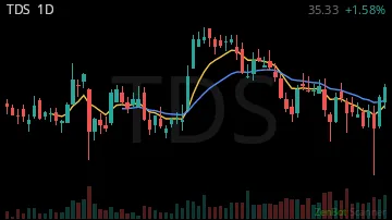 TDS daily chart
