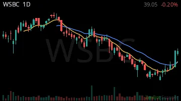 WSBC daily chart