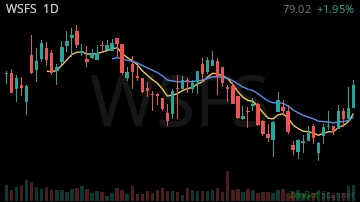 WSFS daily chart